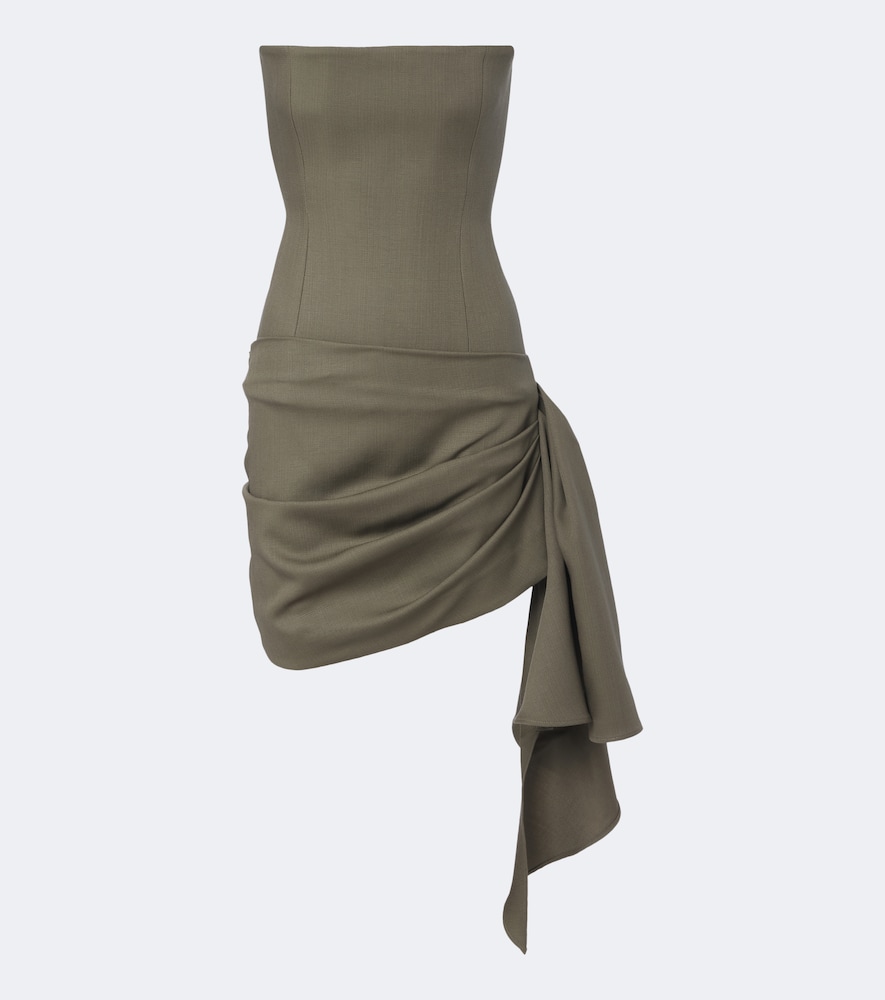 Minikleid aus Schurwolle