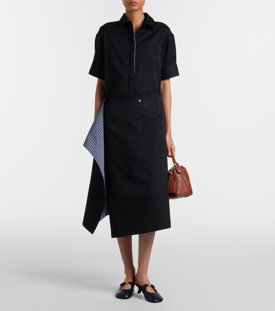  Loewe Loewe Deconstructed Gabardine Shirt Dress 