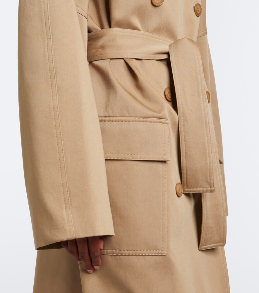 Tess Cotton Gaberdine Trench Coat