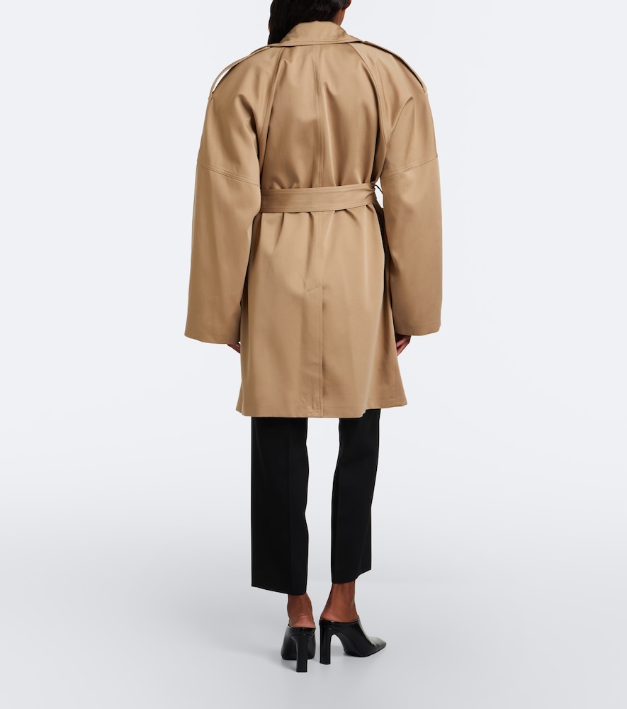 Tess Cotton Gaberdine Trench Coat