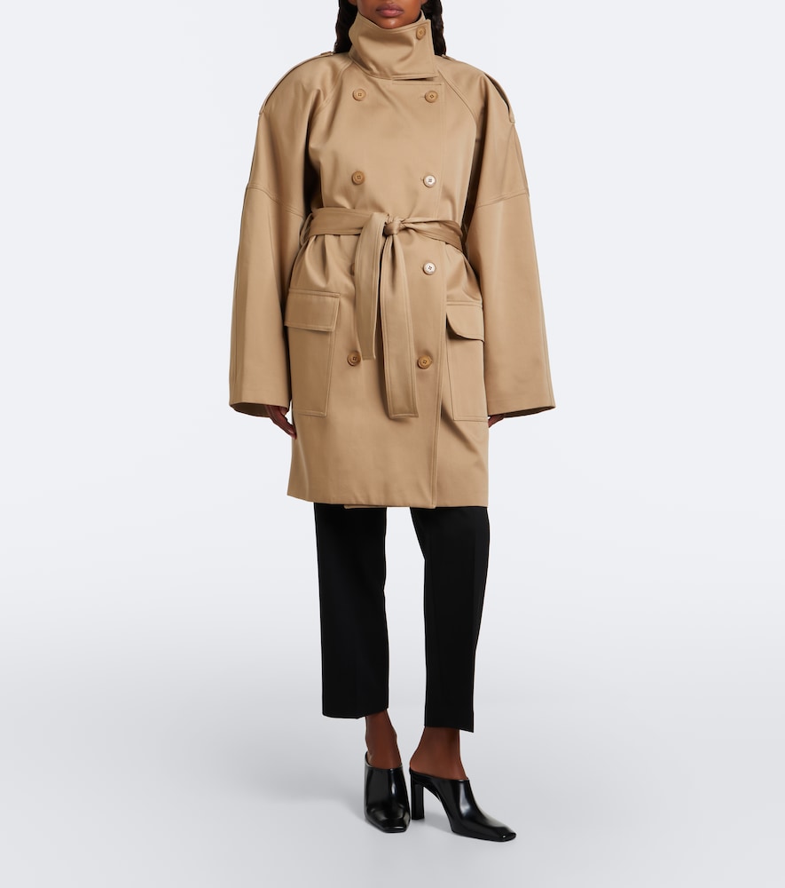 Tess Cotton Gaberdine Trench Coat