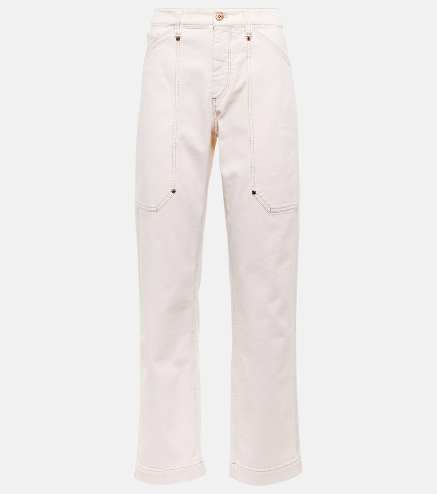 Brunello Cucinelli High-rise straight jeans
