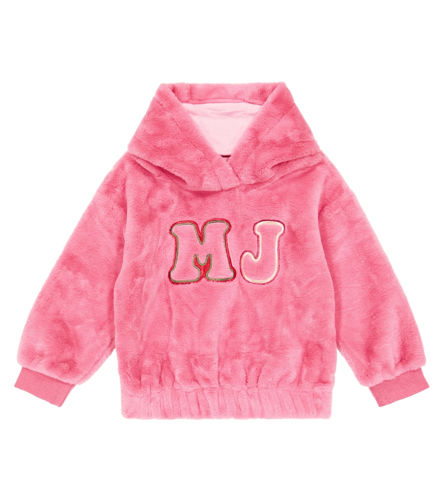 Marc Jacobs Kids Faux fur hoodie
