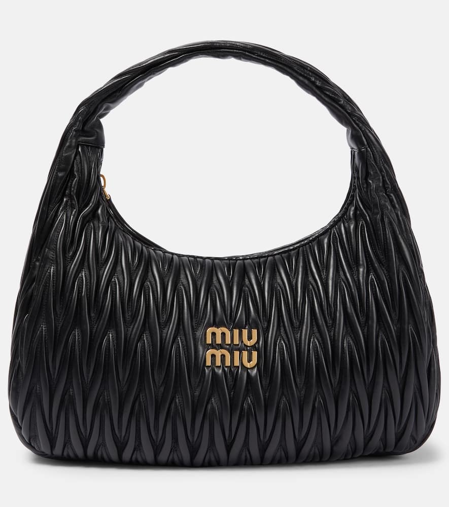 Miu Miu Miu Wander leather shoulder bag