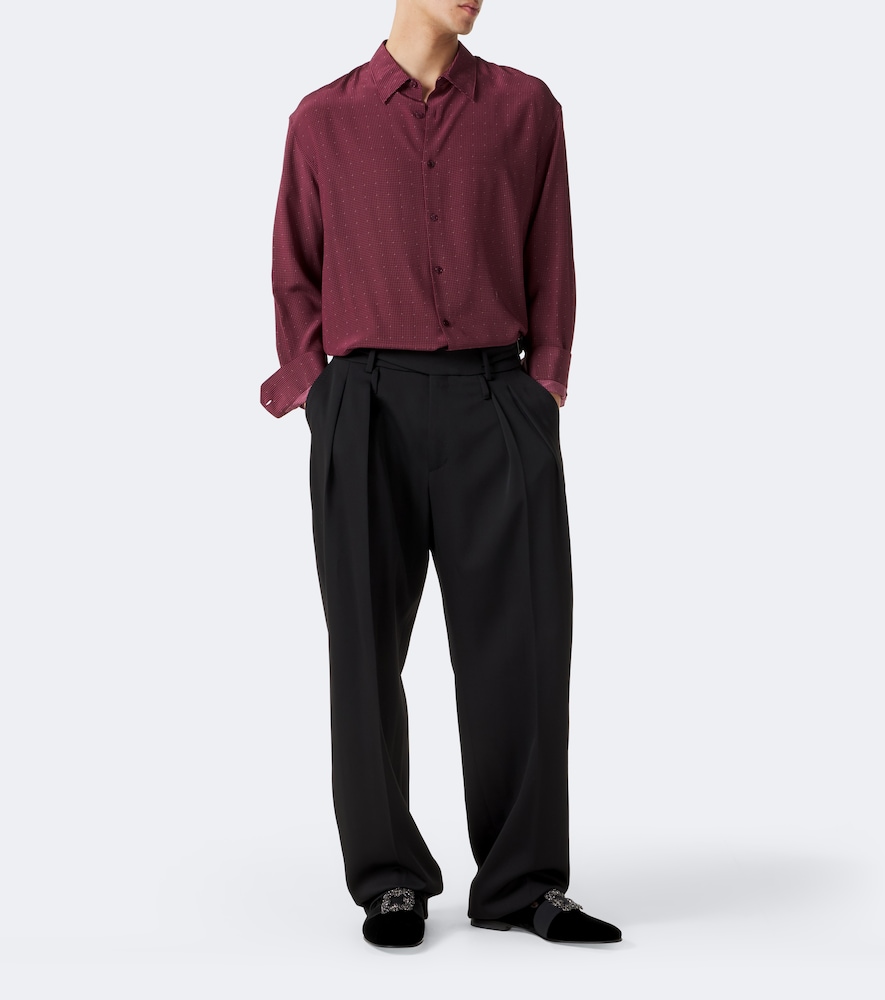 Carlton Embellished Velvet Loafers