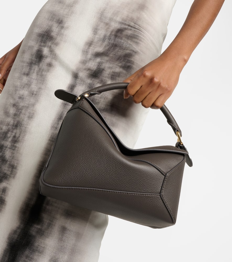 Puzzle Small leather shoulder bag