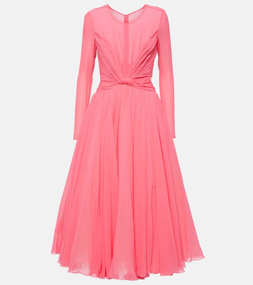Giambattista Valli Silk georgette midi dress