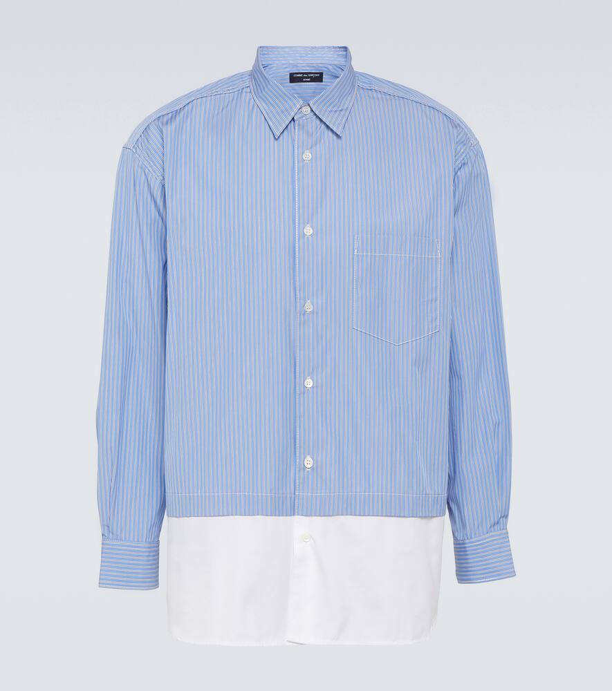 Comme des Garçons Homme Striped cotton shirt
