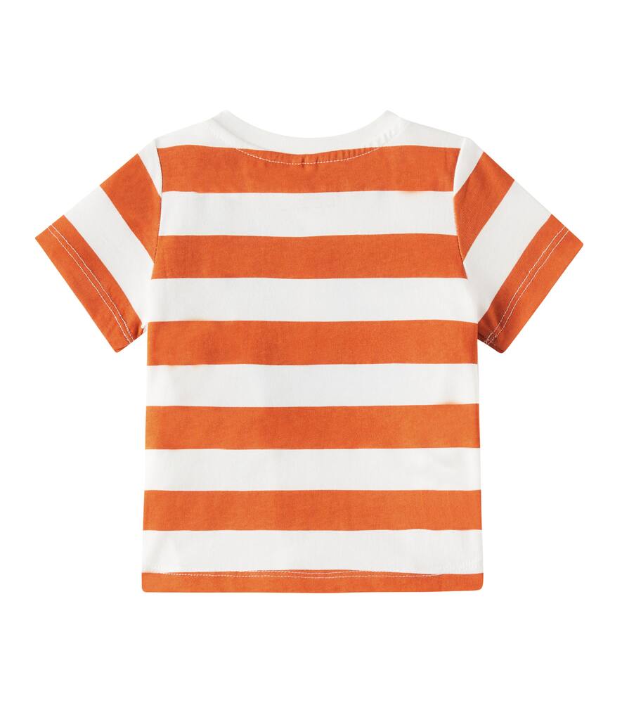 Stella Mccartney Baby Cotton T-shirt In Multicoloured