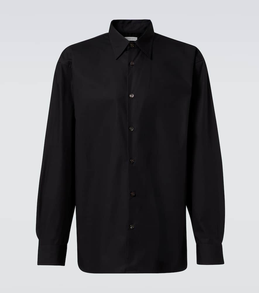 Dries Van Noten Cotton Shirt In Black