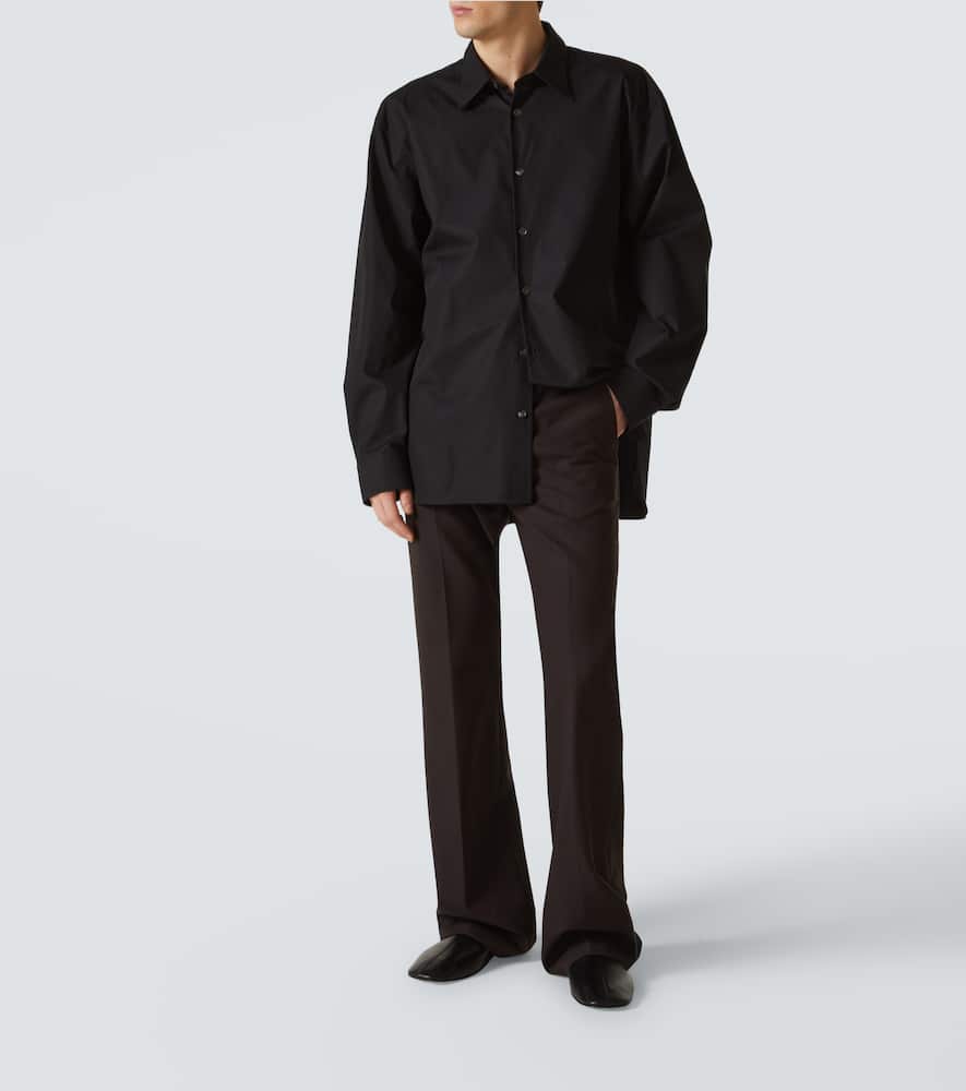 Dries Van Noten Cotton Shirt In Black