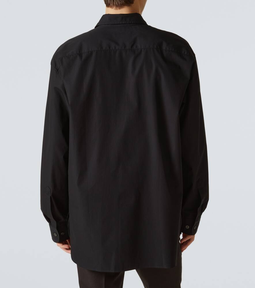 Dries Van Noten Cotton Shirt In Black