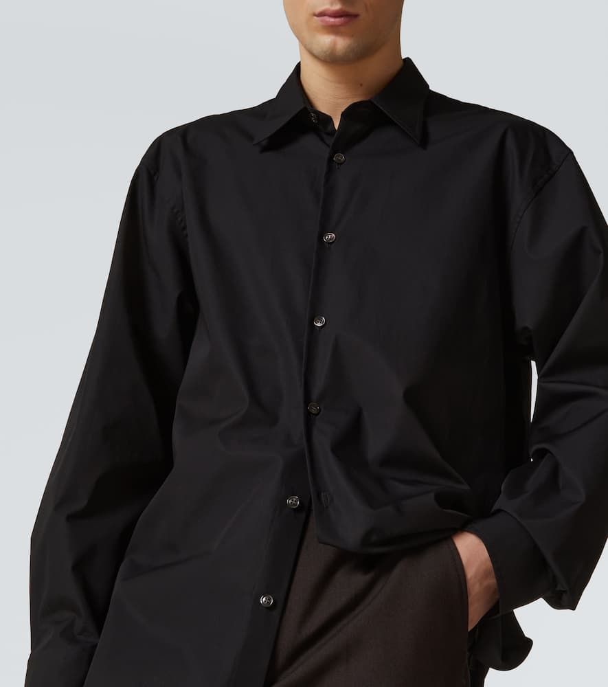 Dries Van Noten Cotton Shirt In Black