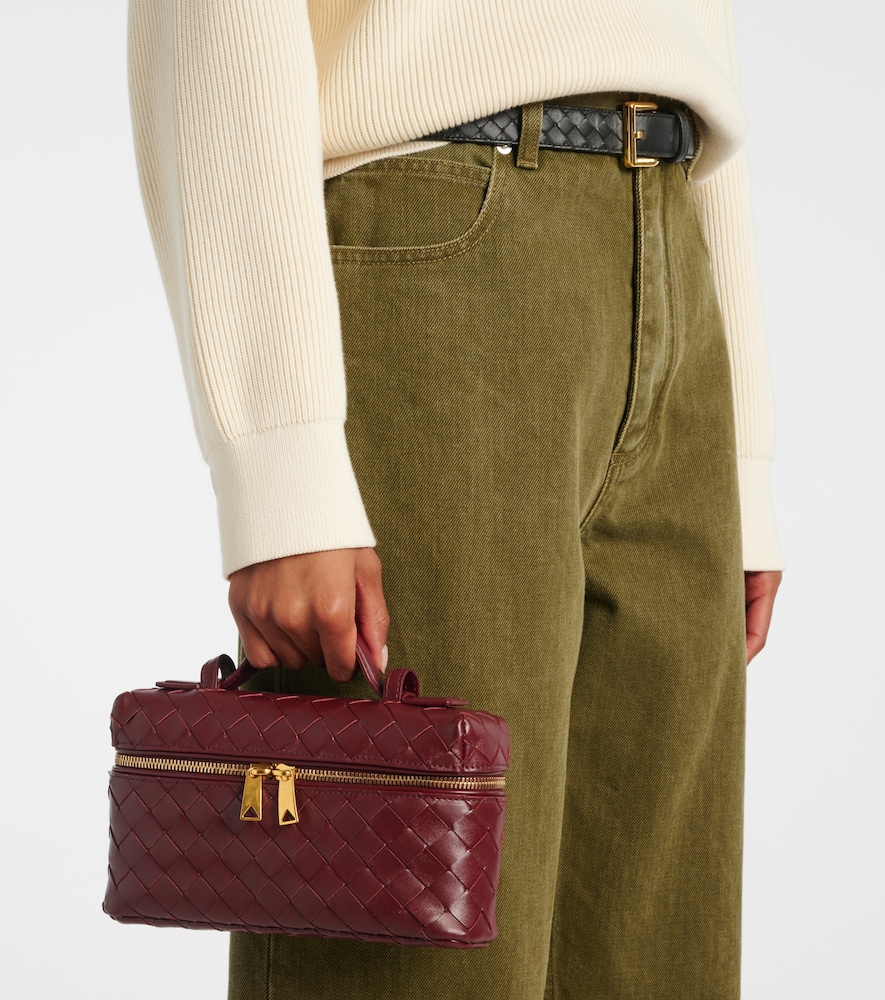 Bottega Veneta Bang Bang Intrecciato leather vanity bag