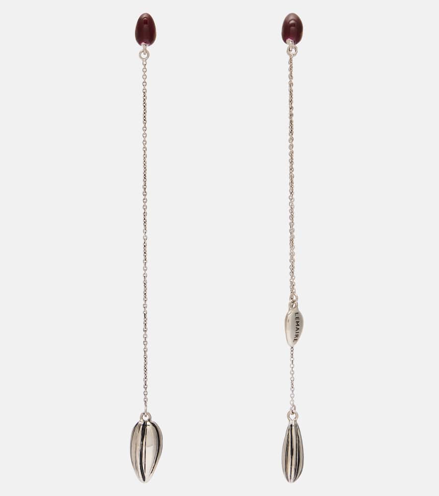 Lemaire Girasol Drop Earrings In Silver