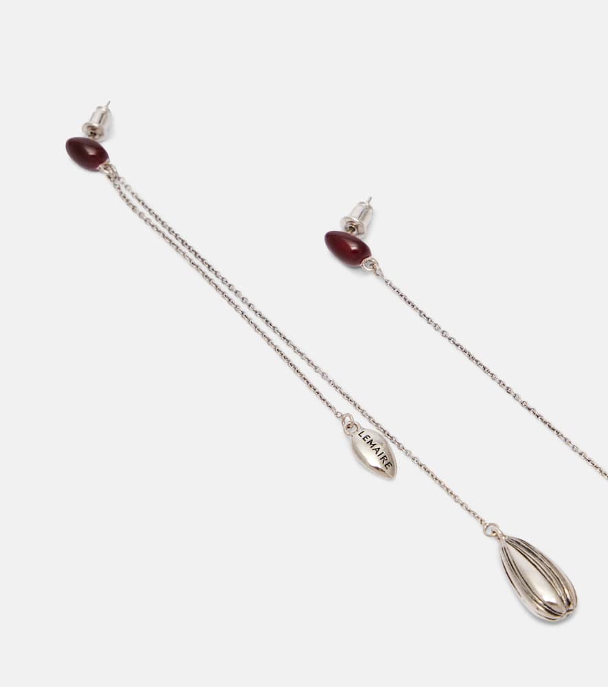 Lemaire Girasol Drop Earrings In Silver