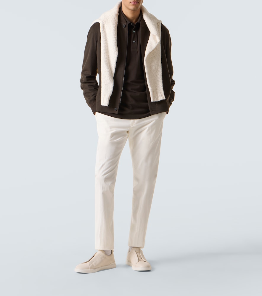  Zegna Zegna Polohemd Aus Baumwolle 