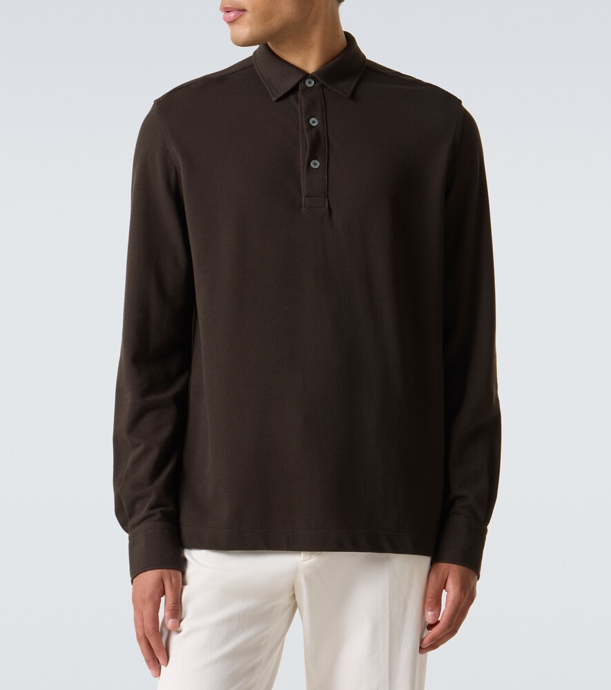  Zegna Zegna Polohemd Aus Baumwolle 