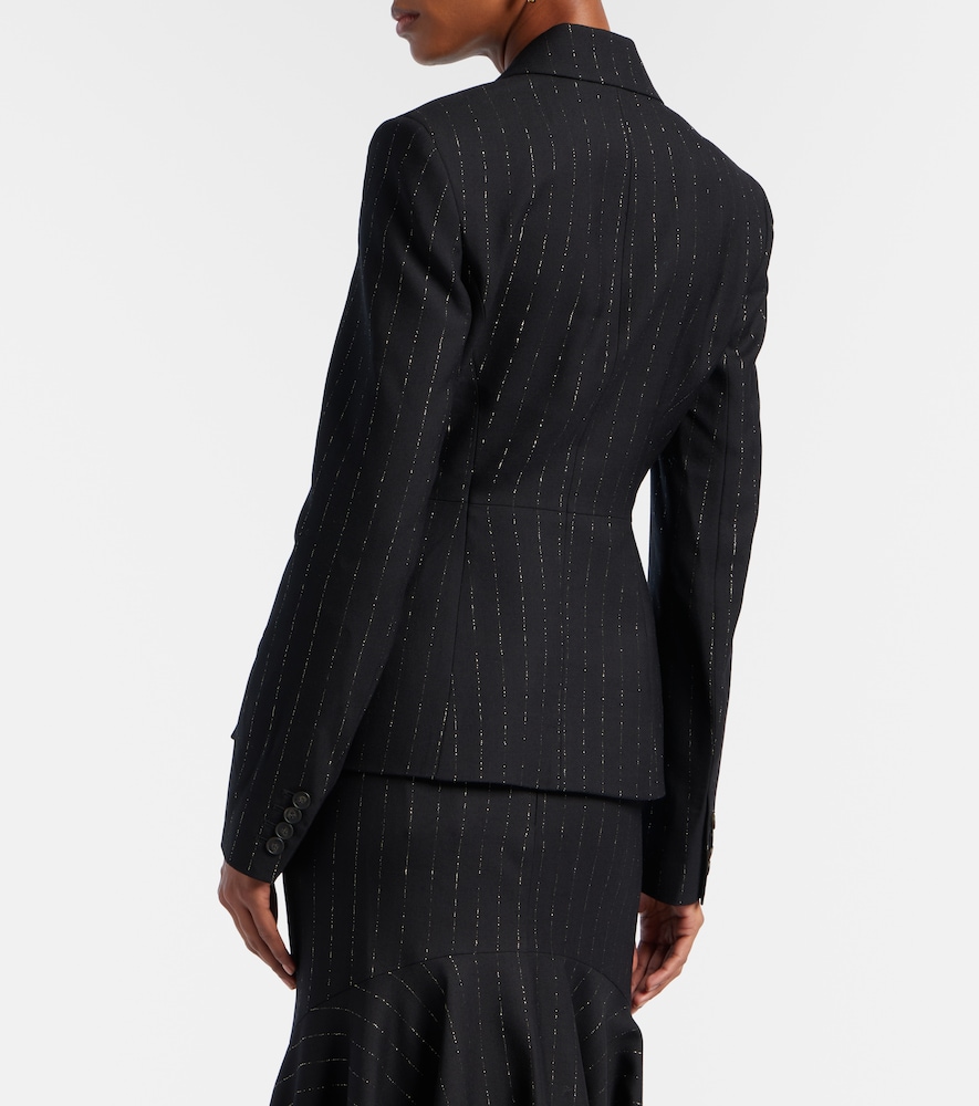  Erdem Erdem Pinstripe Wool Blazer 