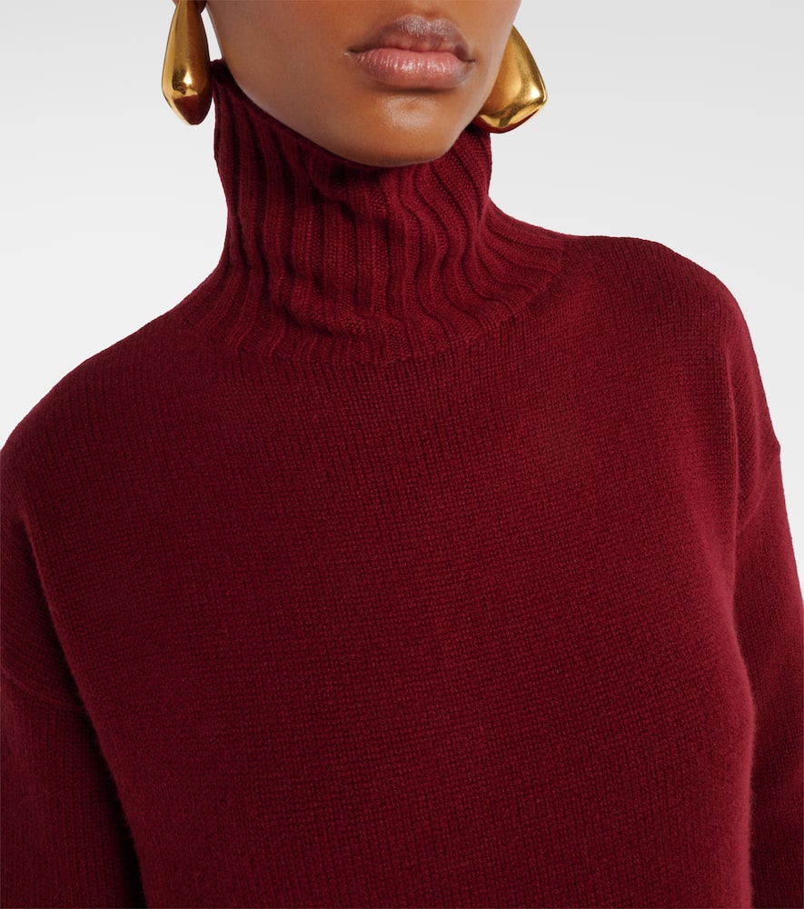 Max Mara Summer Cashmere Sweater Dress In Red