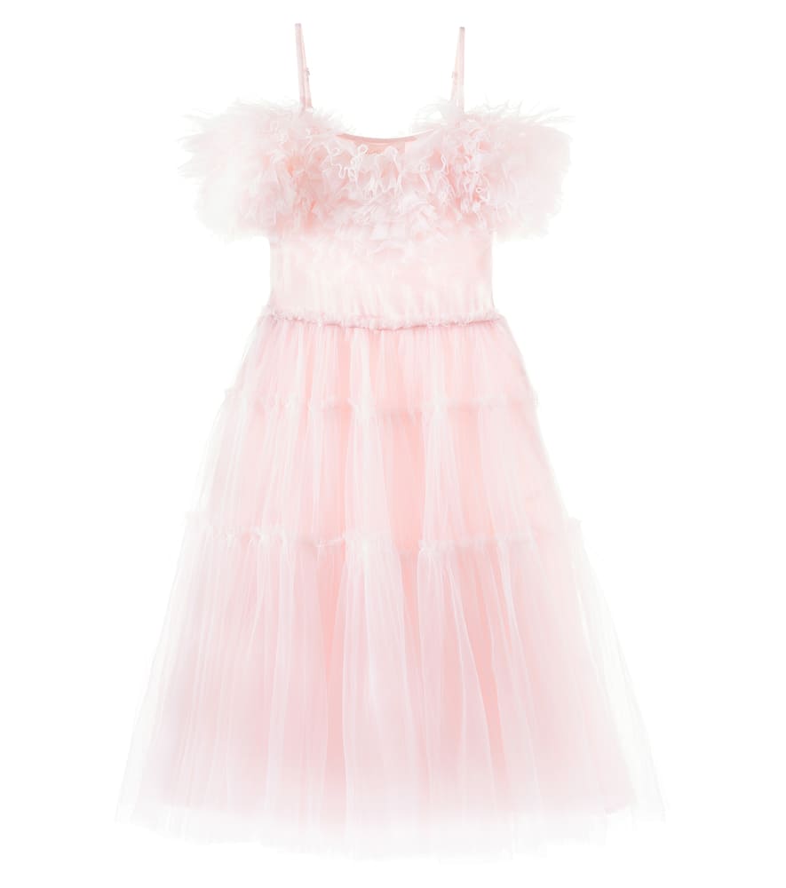 Tutu Du Monde Chateau Romance Cotton Tulle Dress In Pink