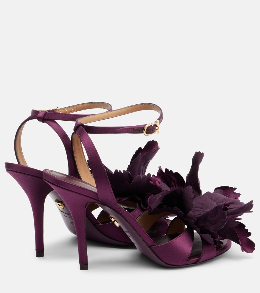  Ferragamo Ferragamo Sandalen Ghilly 95 Aus Satin 