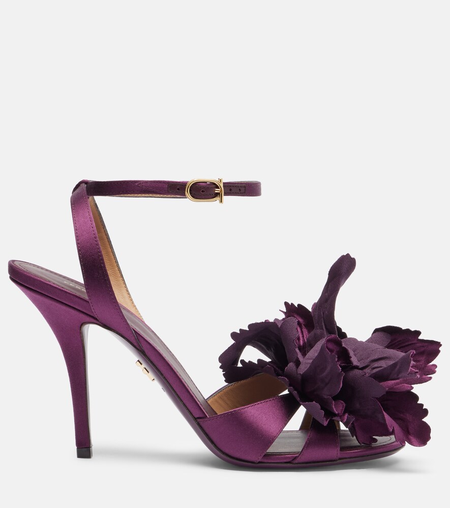  Ferragamo Ferragamo Sandalen Ghilly 95 Aus Satin 