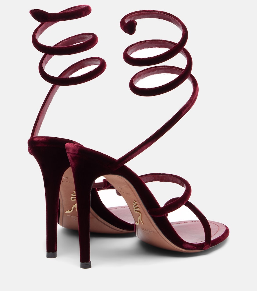  Rene Caovilla Rene Caovilla Sandalen Cleo 105 Aus Samt 