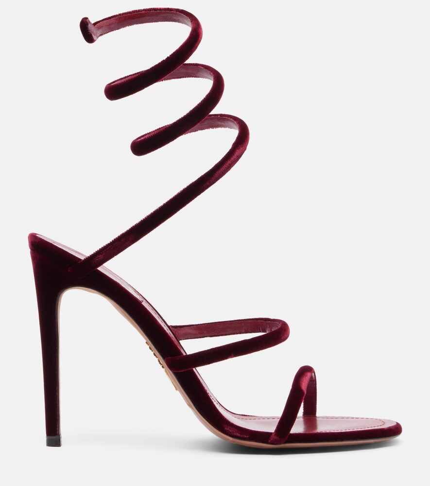  Rene Caovilla Rene Caovilla Sandalen Cleo 105 Aus Samt 