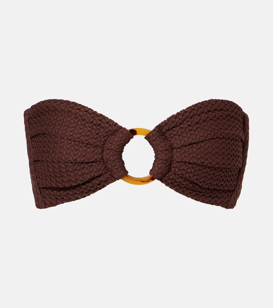 Montce Tori crochet bikini top