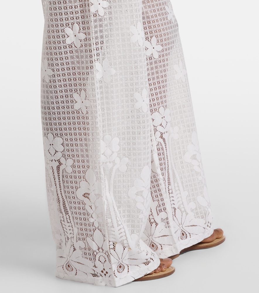  Melissa Odabash Melissa Odabash Viv Cotton-blend Jumpsuit 