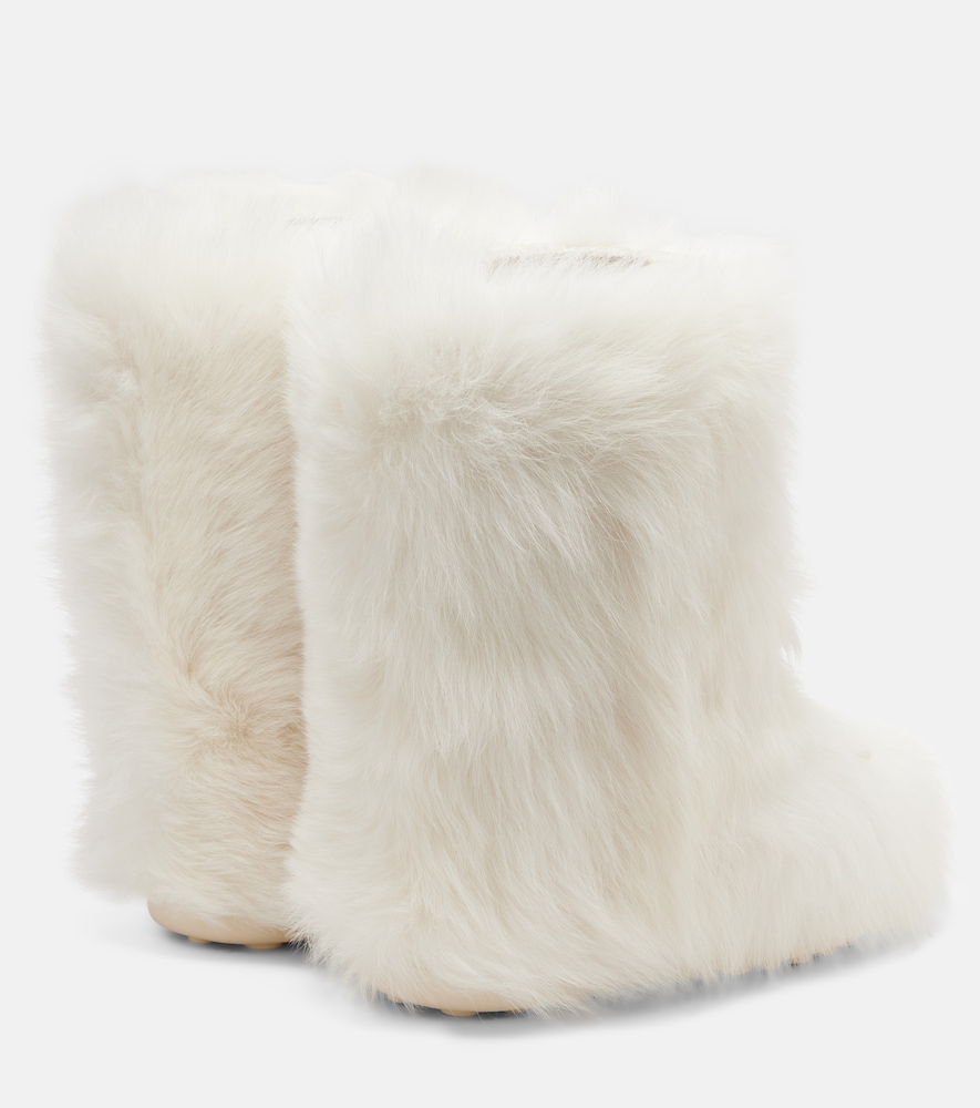  Versace Versace Stiefel Aus Shearling 