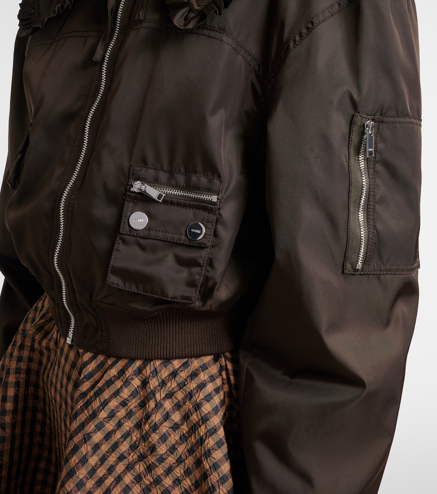  Ganni Ganni Bomberjacke Duchess 