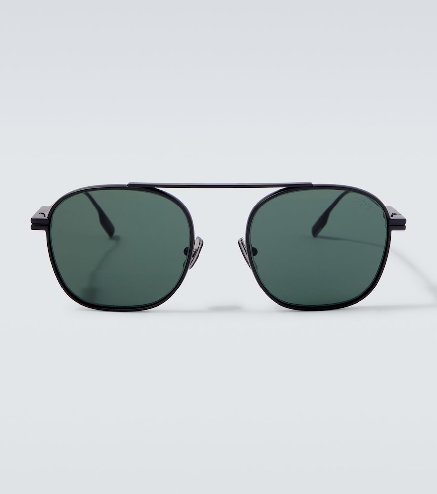 Zegna Orizzonte I round sunglasses