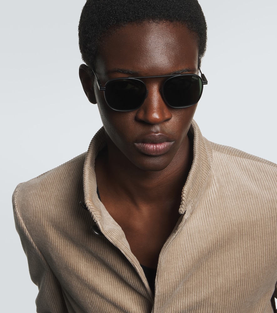  Zegna Zegna Runde Sonnenbrille Orizzonte I 