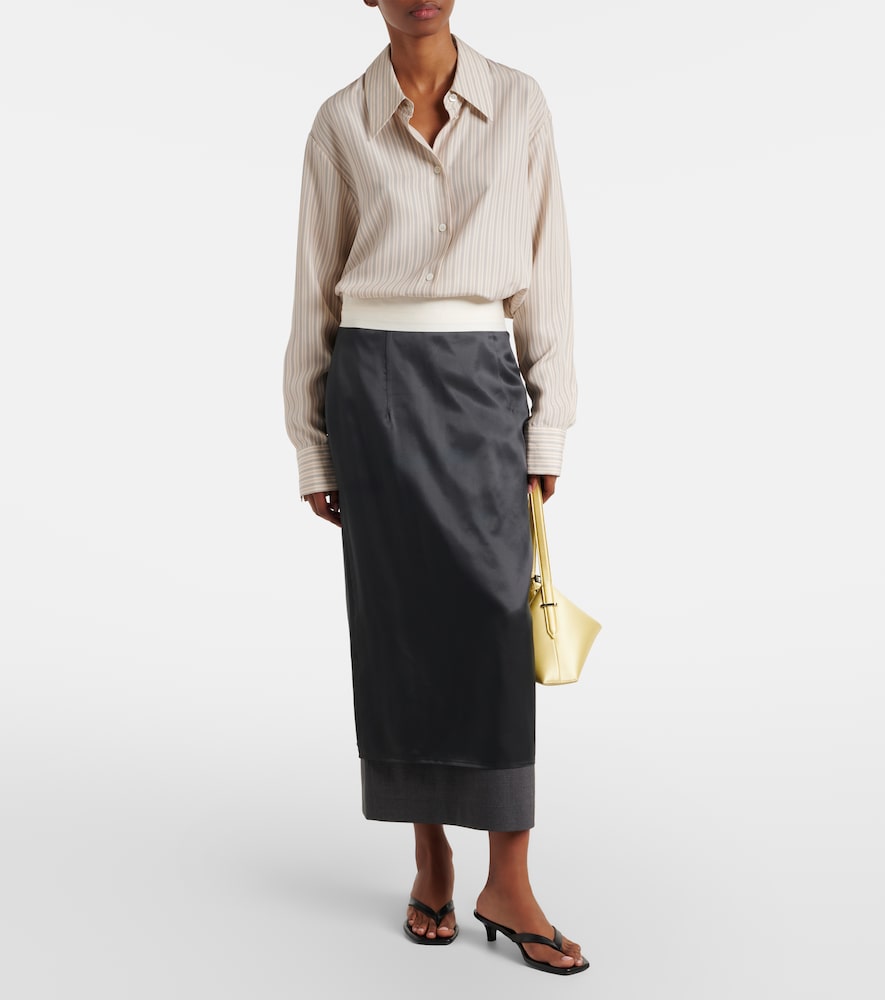  Rohe Rohe Wool Pencil Skirt 