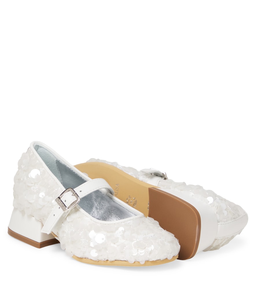  Monnalisa Monnalisa Mary-jane-ballerinas Dorothy Mit Pailletten 