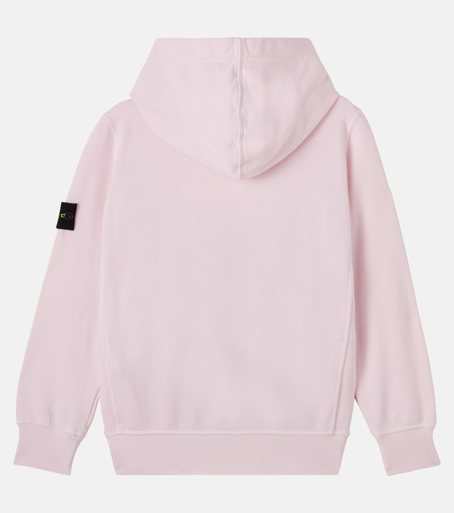  Stone Island Junior Stone Island Junior Compass Cotton Jersey Hoodie 