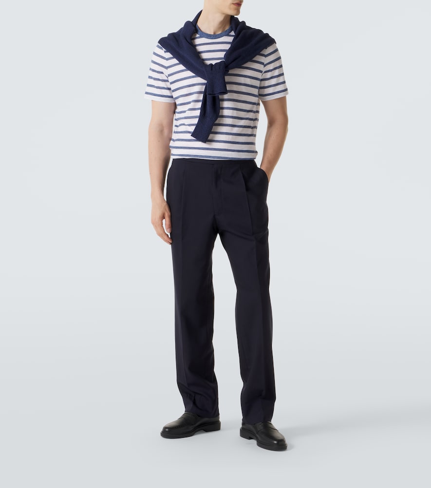  Dunhill Dunhill T-shirt Aus Leinen Und Baumwolle 