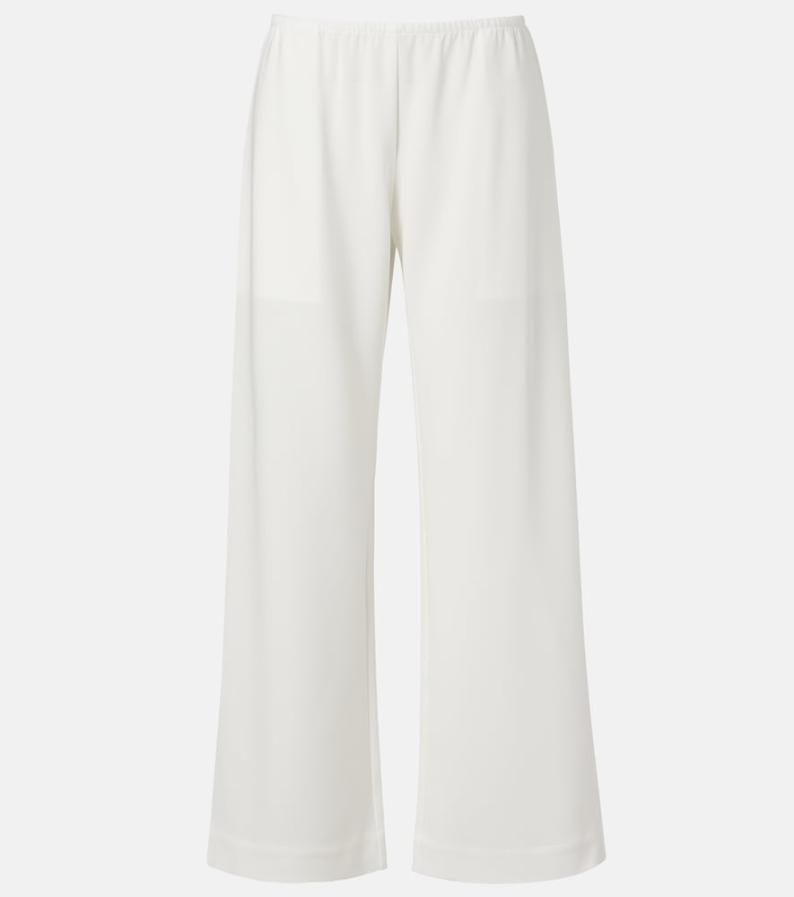 Leset Arielle crêpe wide-leg pants
