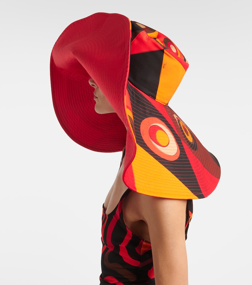 Pucci Manuba reversible cotton hat