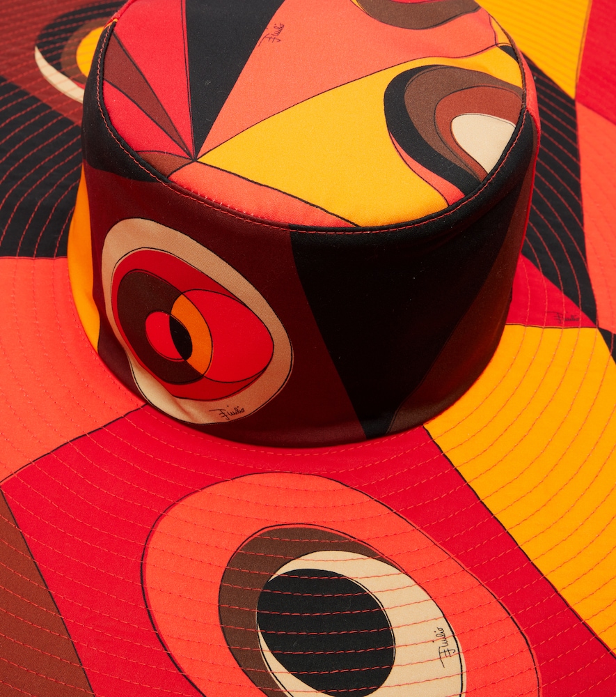  Pucci Pucci Manuba Reversible Cotton Hat 