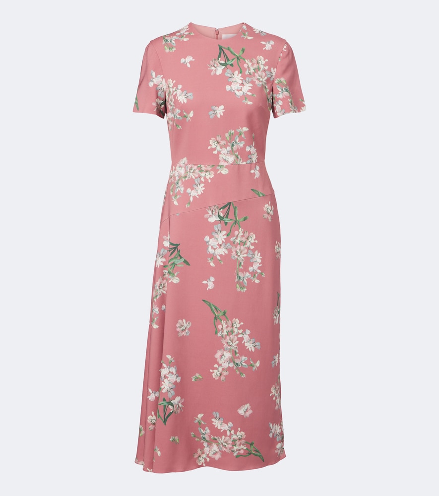 Midikleid aus Cady