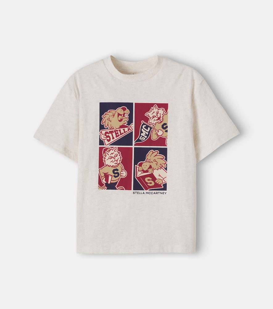 Bedrucktes T-Shirt aus Baumwoll-Jersey