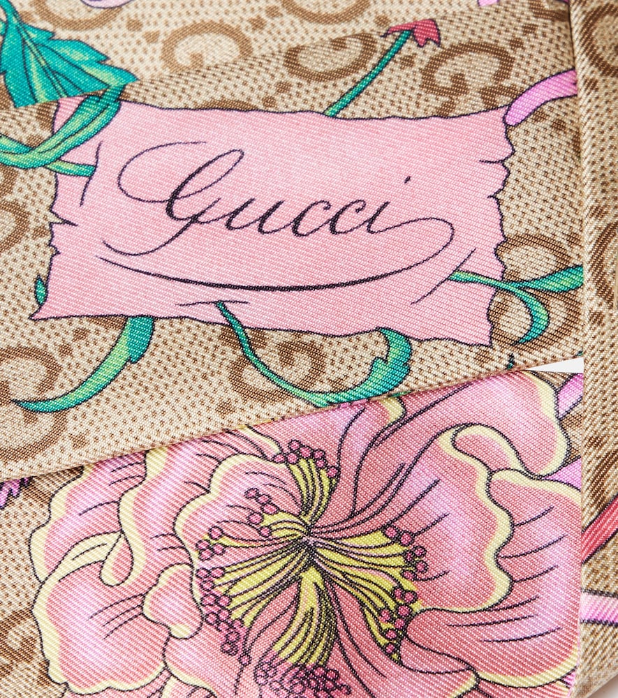  Gucci Gucci Tuch Gg Aus Seiden-twill 