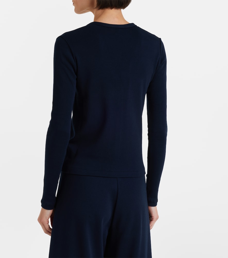  The Row The Row Cardigan Aus Cresp Aus Baumwoll-jersey 