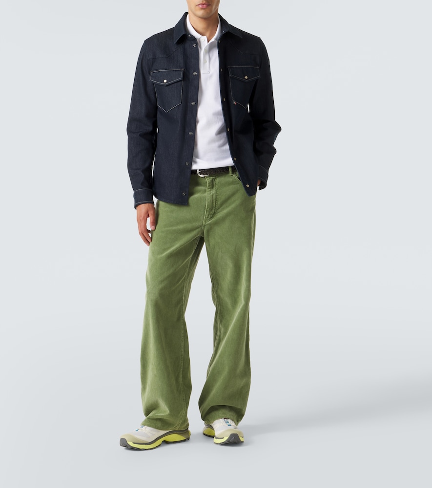  Moncler Moncler Cotton Pique Polo Shirt 