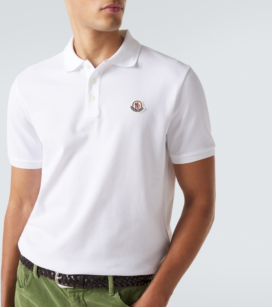  Moncler Moncler Cotton Pique Polo Shirt 