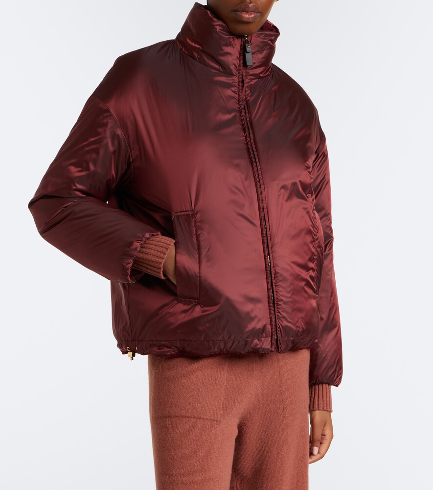 Reversible Cashmere Puffer Jacket