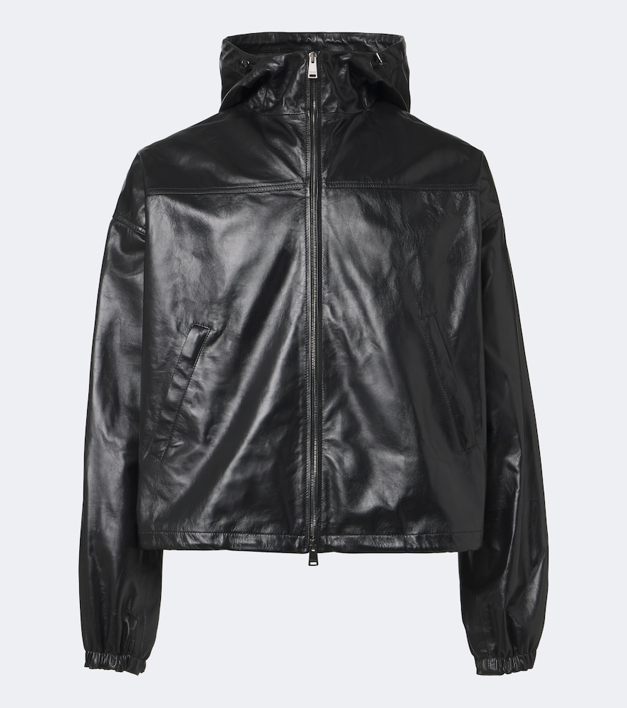 Bomber in pelle